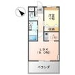 Kメゾンの間取図