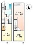 熊本市西区城山半田3丁目の間取図
