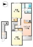 Maison de Chat blancの間取図