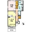 ソレイユⅡの間取図