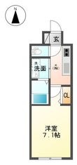 名古屋市昭和区御器所通2丁目の間取図
