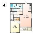 サン　アルチェ　Ｂの間取図