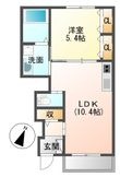 エスポアールⅡの間取図