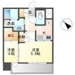 エンクレスト天神AVANTの間取図