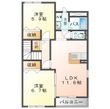 エストハイムの間取図