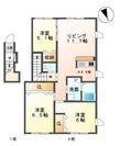 CALM COURTⅣ(カームコートフォーの間取図