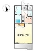 エルメゾン東羽合Ⅱの間取図