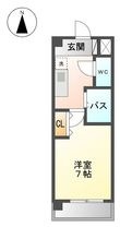 パークフラッツ金山の間取図