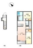 高針台フルールの間取図