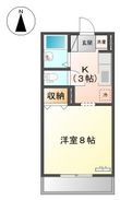 コーポブルースカイの間取図