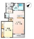 ヒューマックス中冨居の間取図