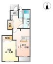 ホームガーデン二番谷地Ⅱの間取図