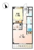 コーポNAKASHIMAの間取図