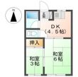 桃花荘の間取図