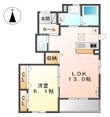 ルミナス　コードの間取図