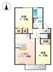 ハートポジションⅠの間取図