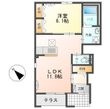 パピヨン潤(Papillonジュン)の間取図