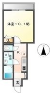 スターテラス七福の間取図