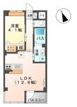 ヴェール・ムース南安長の間取図
