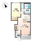 サニーポート　エルの間取図