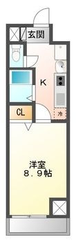 ベナレス藤枝の間取図