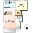 ブラウンハウスの間取図