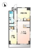 S-FORT鶴舞marksの間取図
