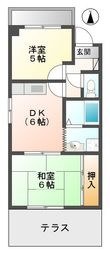 キャッスルミニ松園の間取図