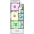 キャッスルミニ松園の間取図