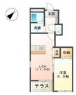 ルミナス A棟の間取図