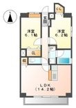 プライム松原の間取図