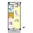FAMILLE王司の間取図