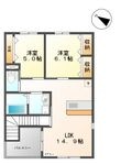エバーガーデンⅢの間取図