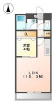 アピア天塚の間取図