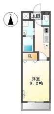 グレーシア・Kの間取図
