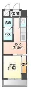 ラプラージュの間取図