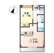 エクシードJINⅡの間取図