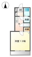 アンジュー並木の間取図