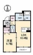 シャーメゾン アイシスの間取図