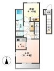 Villa BelltreeⅡ(ヴィラ ベルツリー ツー)の間取図