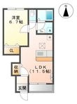 スターテラスまつの間取図