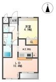 with CASAの間取図