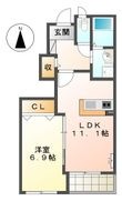 ミュリールの間取図