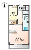 ブルーガーデンの間取図