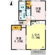 ルピナときしげの間取図