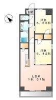S-FORT鶴舞artsの間取図