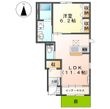 アン ジュールの間取図