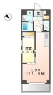 S-FORT鶴舞cubeの間取図