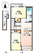 シエルエトワールの間取図
