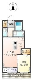 サン・クレインの間取図